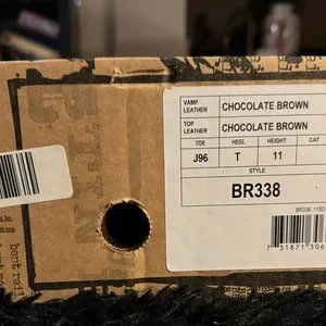 Justin Boot Mens Leather Lahoma Chocolate Brown size 11.5 D NEW w/ Tags in box Justin Boots | Shoes | Justin Boot Mens Leather Lahoma  main image 2